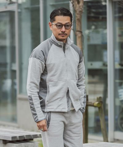 +phenix(プラスフェニックス)高田朋佳｜Heavy Weight CORDURA Sweat Jacket ジャケット/ブルゾン/スウェット/ヘビーウェイト