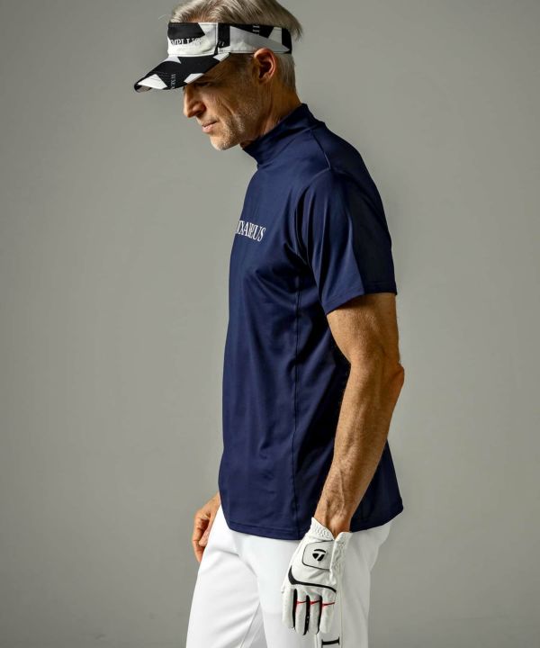 CFCL リブ編みモックネック半袖トップス タグ付き新品 CFCL シーエフシーエル ロングスリーブ モックネックTシャツ CFCL