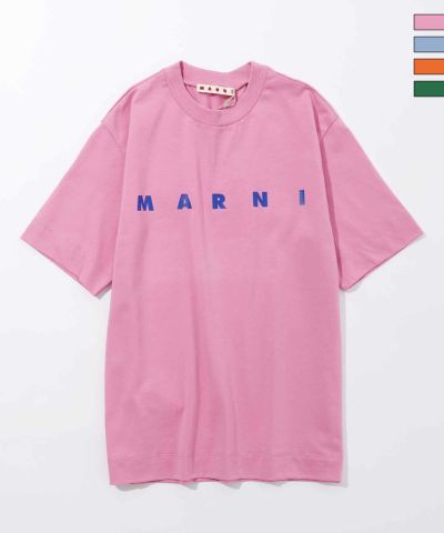 MARNI(マルニ)Kids & Junior ブランドロゴプリント半袖Tシャツカットソー