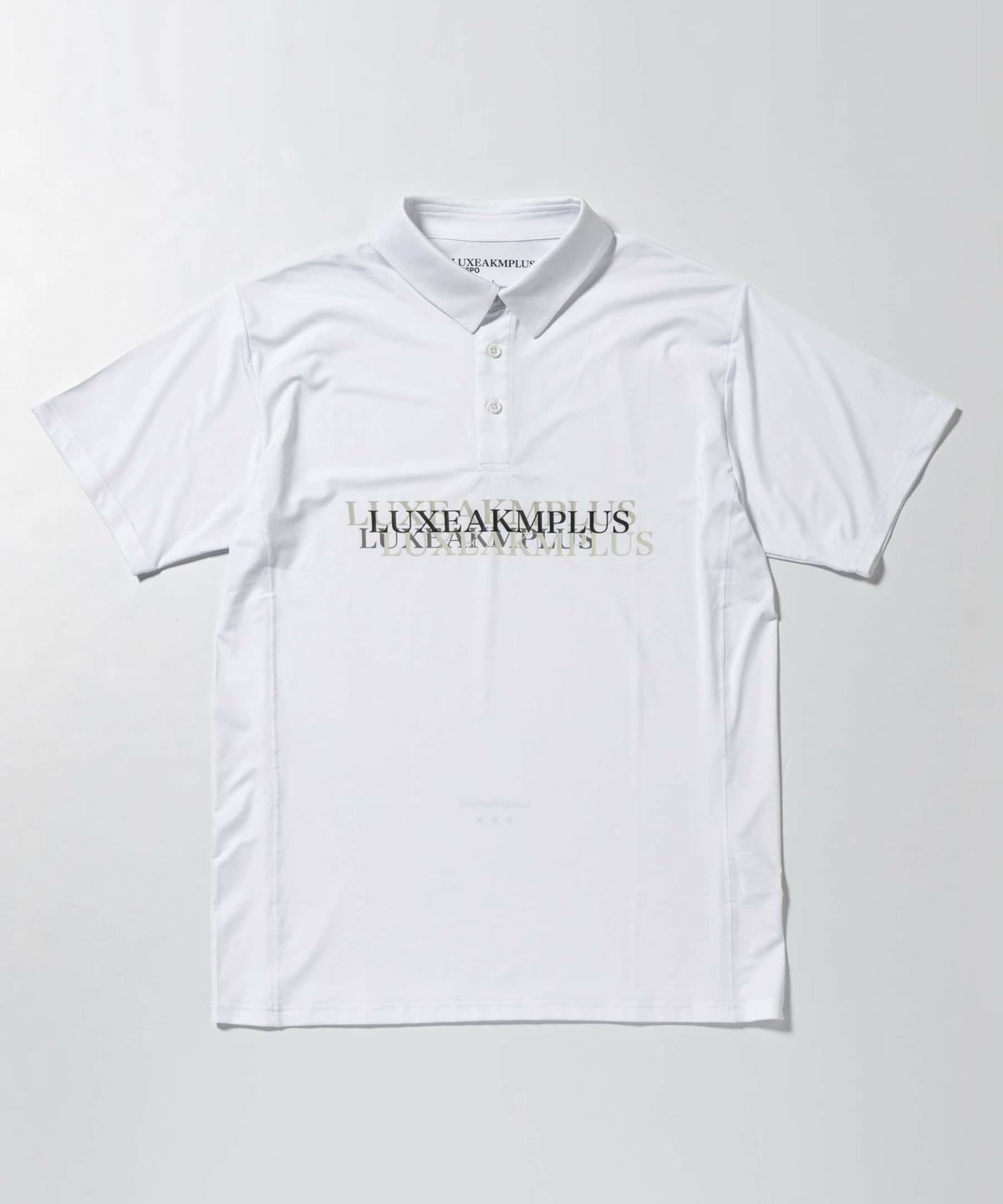 LUXEAKMPLUS(リュクスエイケイエムプラス)ゴルフ マルチロゴ半袖
