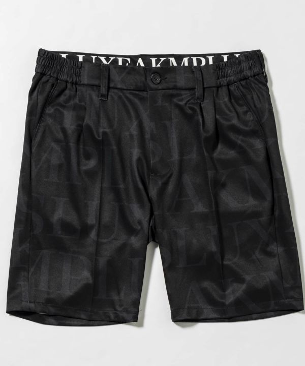 LUXEAKMPLUS ゴルフ メンズ ハーフパンツ 黒 ストレッチ XL LUXE AKM PLUS パンツ LUXEAKMPLUS(リュクスエイケイエムプラス