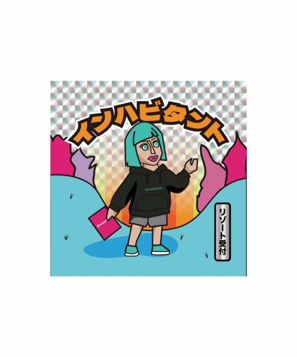 inhabitant(インハビタント)Inhabitant Surprised Sticker by Ken