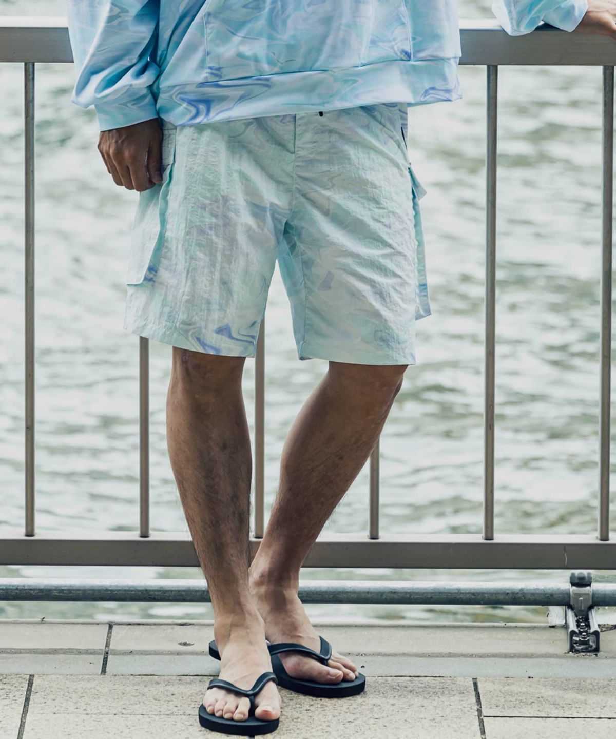 【MENS】ショートパンツ Boatmans DRY CARGO Shorts Blue / S