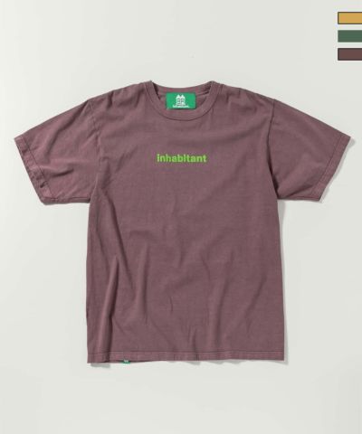 inhabitant(インハビタント)Photographers Logo T-shirts T