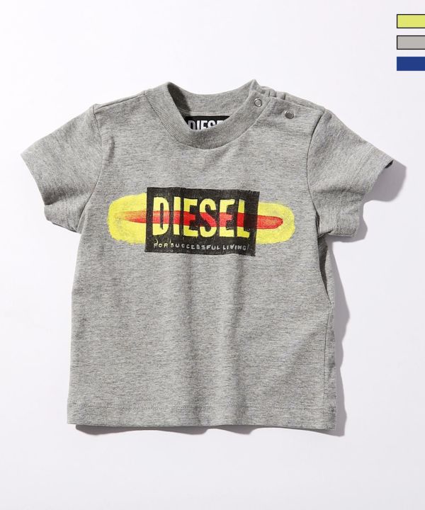 DIESEL(ディーゼル)Baby ブランドロゴ半袖Tシャツカットソー | SHIFFON