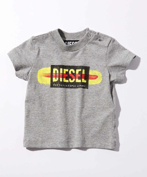 DIESEL(ディーゼル)Baby ブランドロゴ半袖Tシャツカットソー | SHIFFON