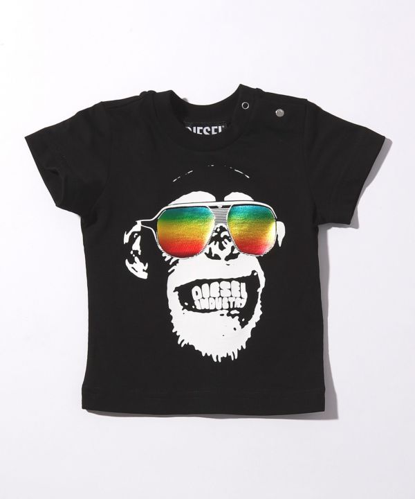 DIESEL(ディーゼル)Baby グラフィックデザイン半袖Tシャツカットソー