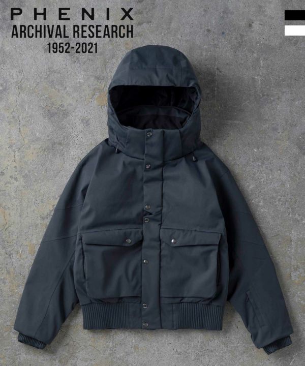 【MENS】Phenix Archival RESEARCH Authentic Ski Jacket Black XL