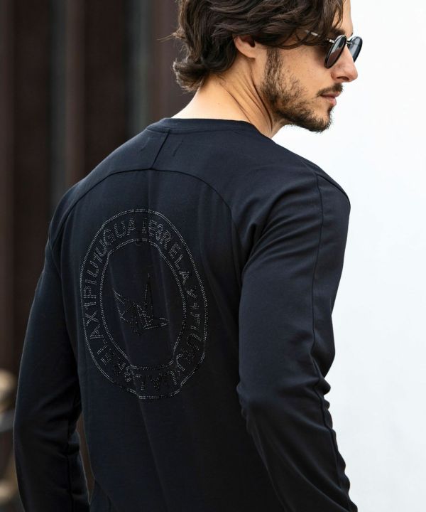 【シンプル】1PIU1UGUALE3 RELAX サークルロゴ ロングTシャツ 楽天市場】1PIU1UGUALE3 RELAX ウノピゥウノウグァーレトレ