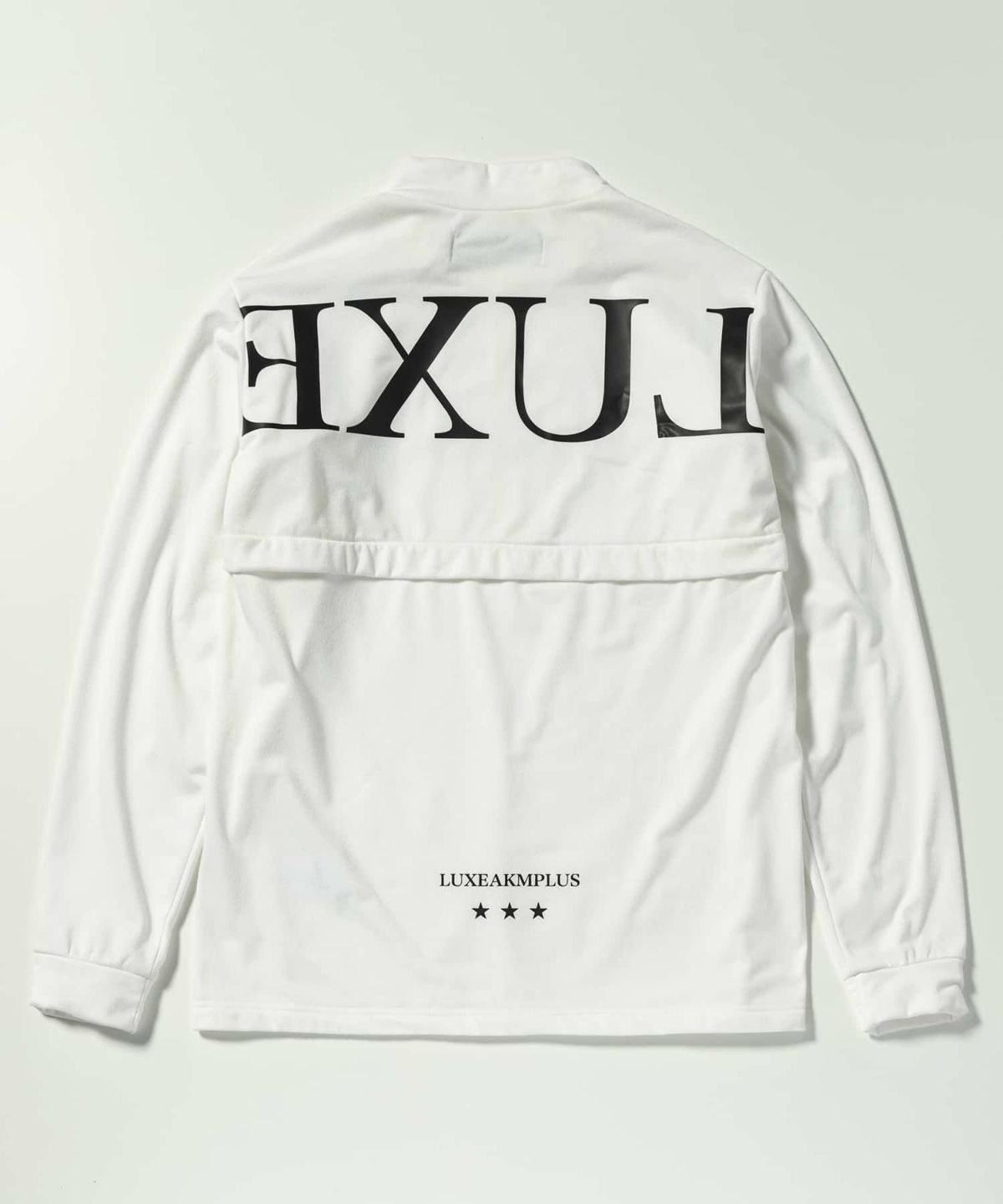 即発送可能】 LUXEAKMPLUS 23AW ウィンドプルーフモックネックTシャツ