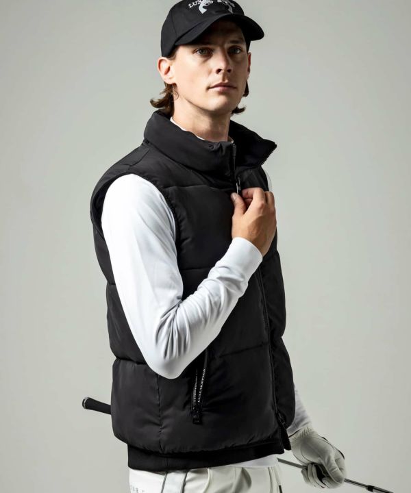 LUXEAKMPLUS×roar(リュクスエイケイエムプラス)ゴルフ ハイネック中綿