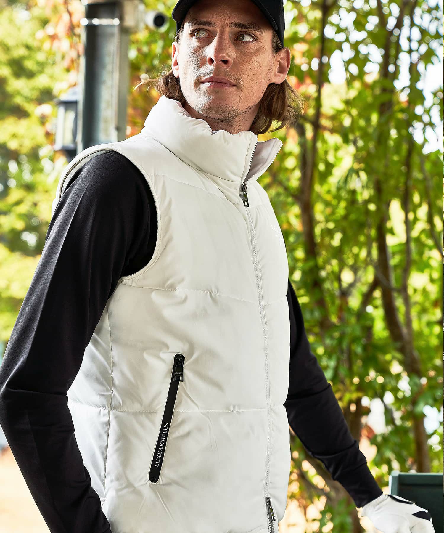 LUXEAKMPLUS×roar(リュクスエイケイエムプラス)ゴルフ ハイネック中綿