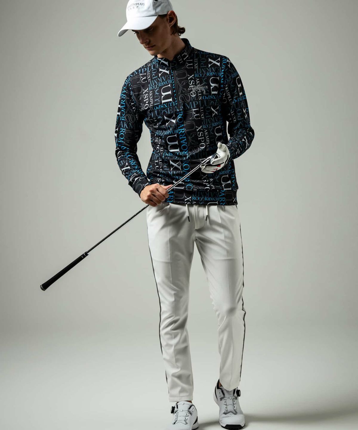 RUFFLOG HALF ZIP MOCK NECK SHIRT ラフロッグ｜Yahoo!フリマ