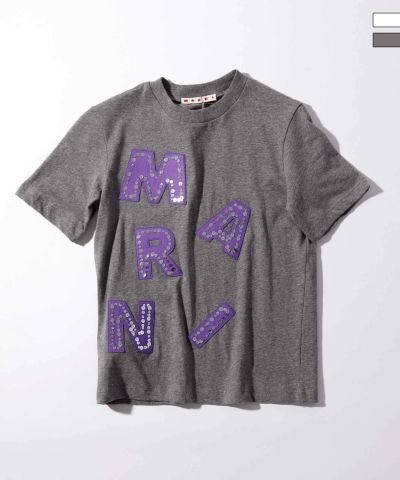 MARNI(マルニ)Kids & Junior ブランドロゴ半袖Tシャツカットソー