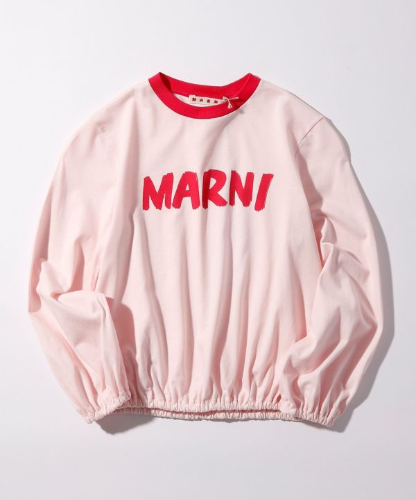 新品未使用　MARNI  マルニ　Kids ロゴ　長袖　コットンニット　セーター
