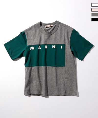 MARNI(マルニ)Kids & Junior ブランドロゴプリント半袖Tシャツ