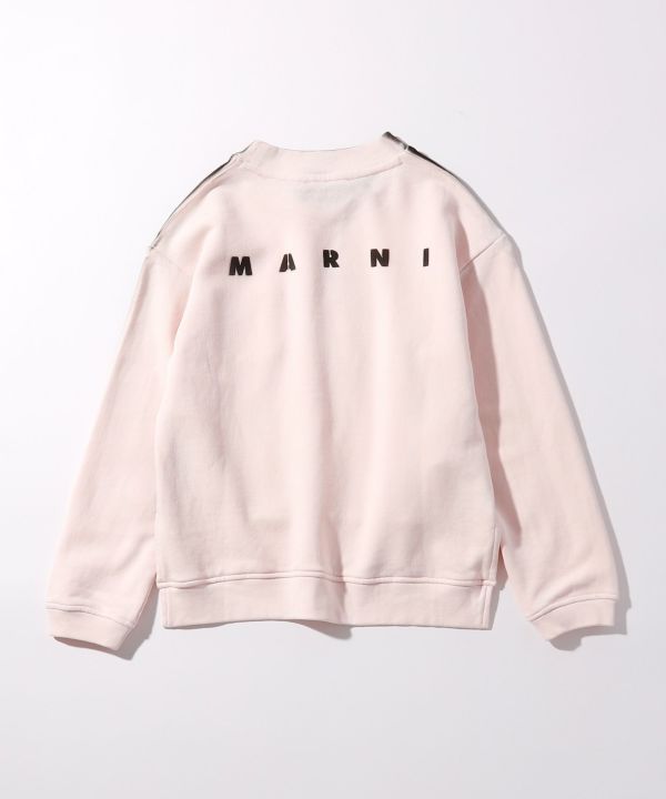 MARNI(マルニ)Kids & Junior ブランドロゴ長袖スウェットプルオーバー