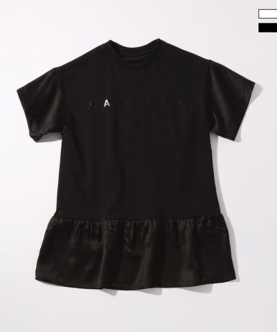 MM6 Maison Margiela(エムエム6 メゾン マルジェラ)Kids & Junior ブランドロゴ半袖ワンピース
