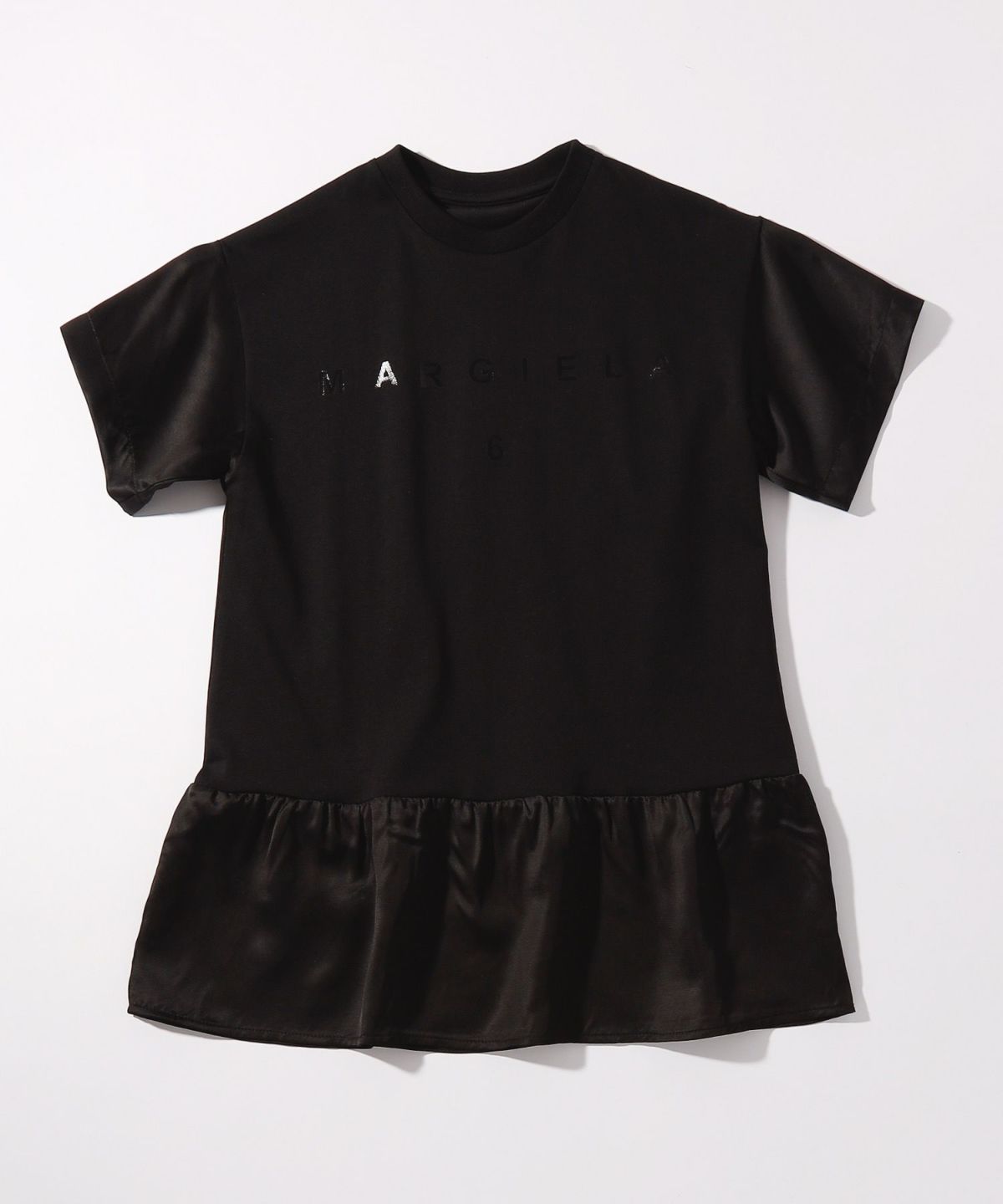 【専用商品】MM6 キッズ＆レディース　ロゴ プリント　半袖 ワンピース MM6 MAISON MARGIELA | MM6 Maison Margiela(エムエムシックス