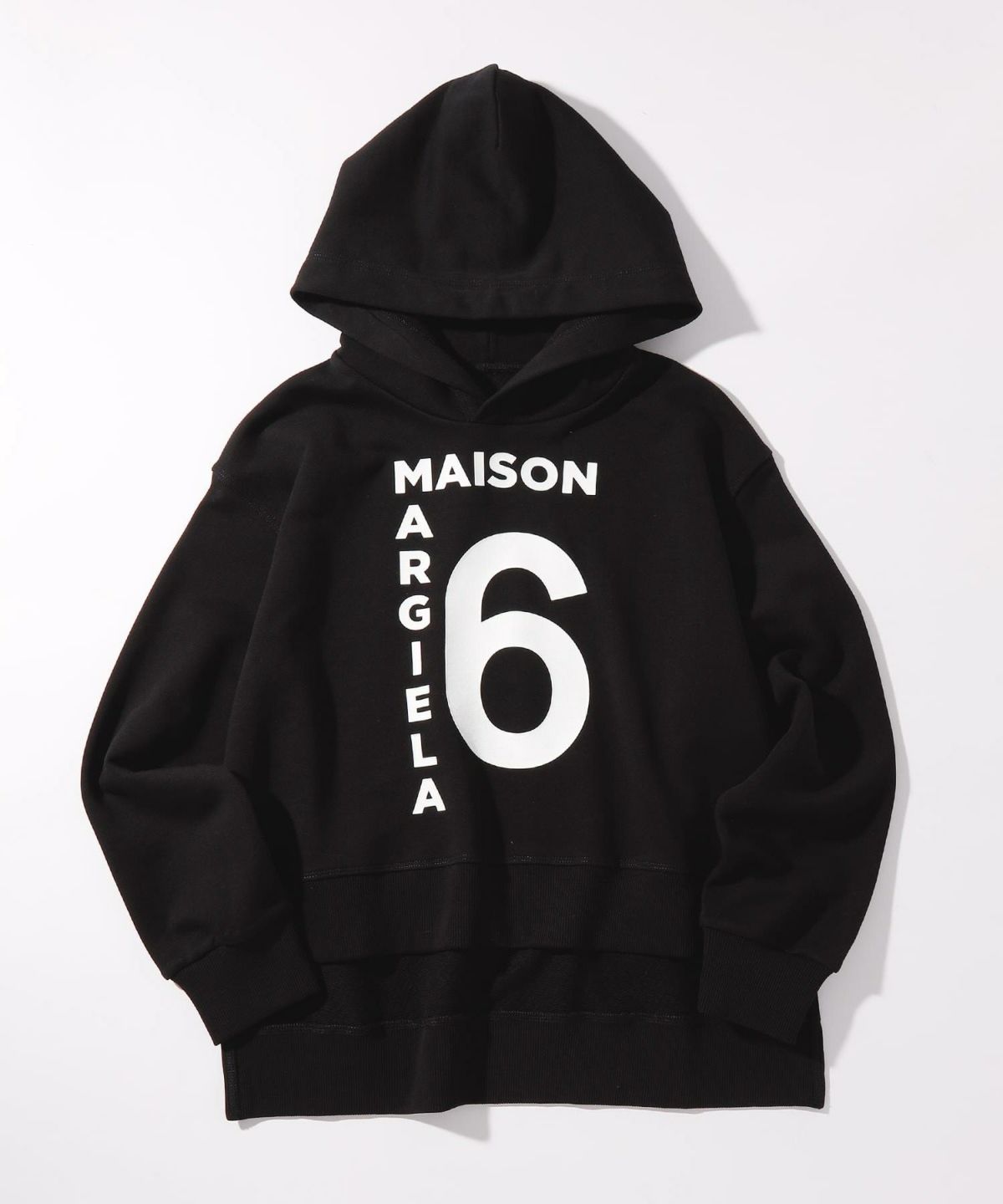 MM6 Maison Margiela(エムエム6 メゾン マルジェラ)Kids & Junior ブランドロゴ長袖フーディー
