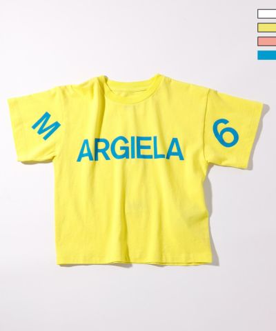 MM6 Maison Margiela(エムエム6 メゾン マルジェラ)Kids & Junior ブランドロゴ半袖Tシャツカットソー