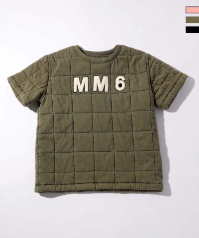 MM6 Maison Margiela(エムエム6 メゾン マルジェラ)Kids & Junior ブランドロゴ半袖Tシャツカットソー