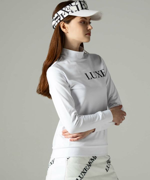 LUXEAKMPLUS 23AW 光沢ロゴモックネックTシャツ GOLF ゴルフ 楽天市場】LUXEAKMPLUS リュクスエイケイエムプラス ゴルフ 光沢