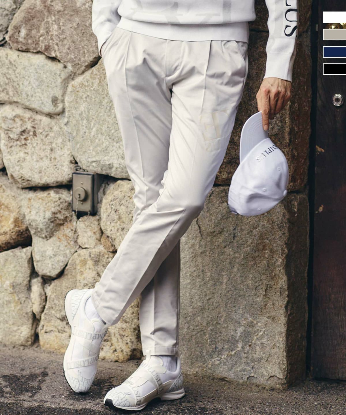 LUXEAKMPLUS(リュクスエイケイエムプラス)ゴルフ グロッシーロゴ