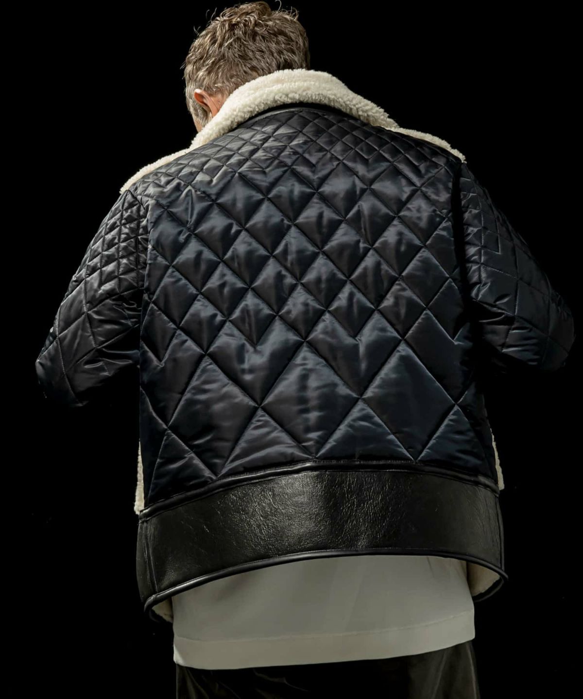 C DIEM(カルペディエム)Mouton Grizzly Deformation Kilt Jacket
