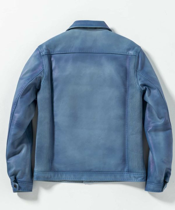 C DIEM(カルペディエム)Unfinished Lethrer Fade Neo Riveted Jacket /素上げレザーグラデーション ジャケット | SHIFFON公式通販サイト｜SHIFFON ONLINE STORE