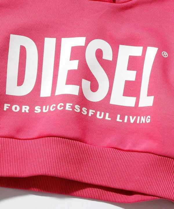 DIESEL(ディーゼル)Kids & Junior ブランドロゴブリント長袖パーカー