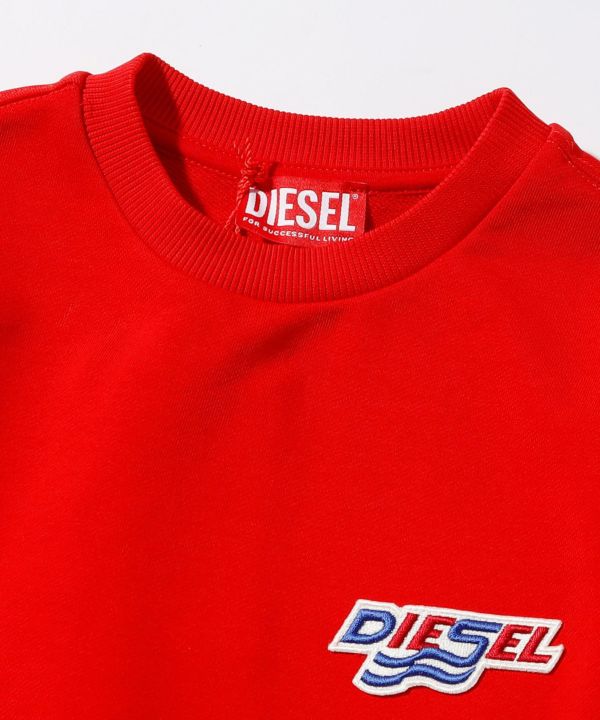 DIESEL(ディーゼル)Kids & Junior ブランドロゴ長袖スウェットプル 