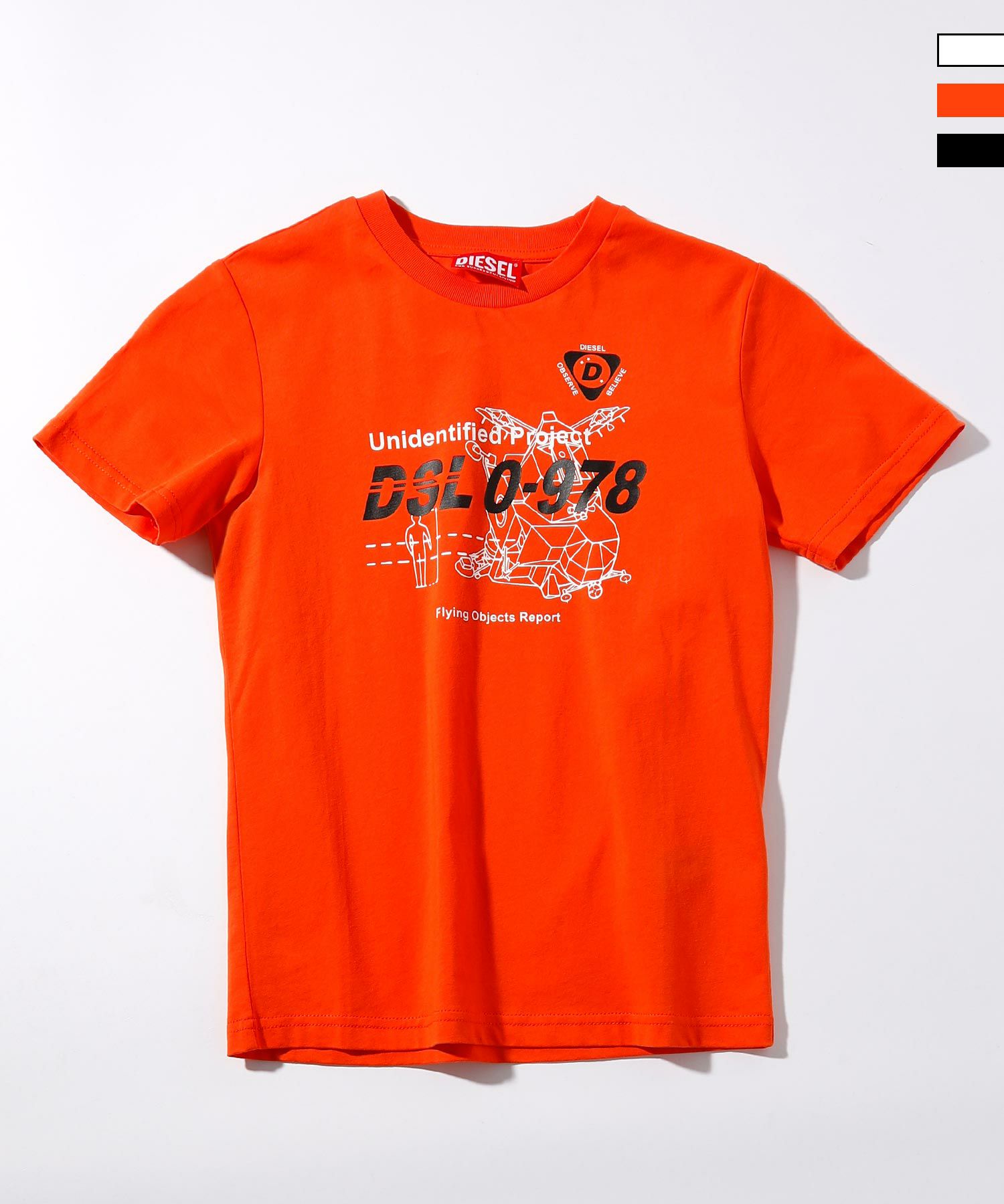 DIESEL(ディーゼル)Kids & Junior ブランドロゴ半袖Tシャツカットソー  