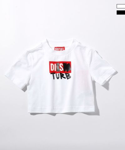 DIESEL(ディーゼル)Kids & Junior ブランドロゴ半袖Tシャツカットソー 