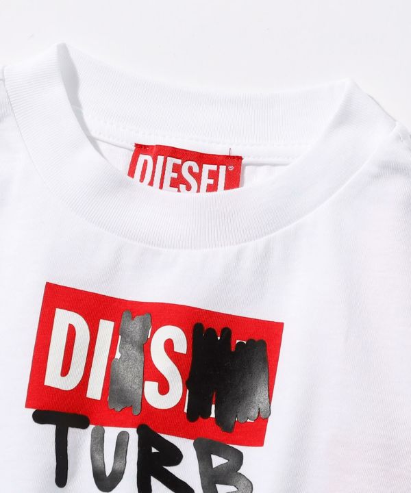DIESEL(ディーゼル)Kids & Junior ブランドロゴ半袖Tシャツカットソー