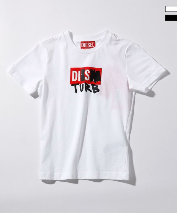 DIESEL(ディーゼル)Kids & Junior ブランドロゴ半袖Tシャツカットソー