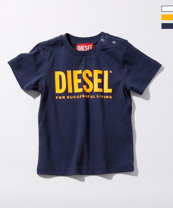 DIESEL(ディーゼル)Baby ブランドロゴ半袖Tシャツカットソー | SHIFFON公式通販サイト｜SHIFFON ONLINE STORE