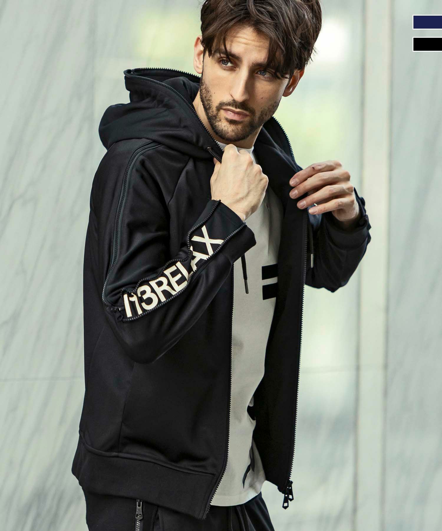 1PIU1UGUALE3 RELAX(ウノピゥウノウグァーレトレ リラックス)ジップ  