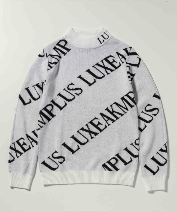 LUXEAKMPLUS(リュクスエイケイエムプラス)ゴルフ 総柄ロゴモック
