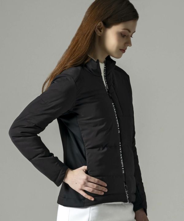 LUXEAKMPLUS(リュクスエイケイエムプラス)ゴルフ 袖ロゴフィット中綿