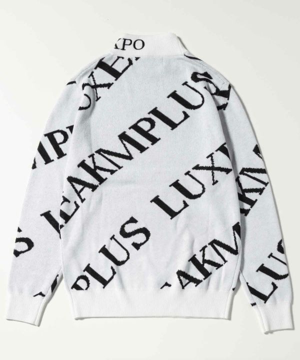 LUXEAKMPLUS(リュクスエイケイエムプラス)ゴルフ 総柄ロゴモック