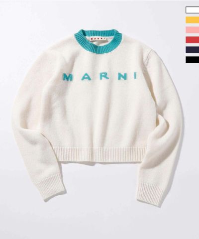 MARNI(マルニ)Kids & Junior ブランドロゴ長袖ニット