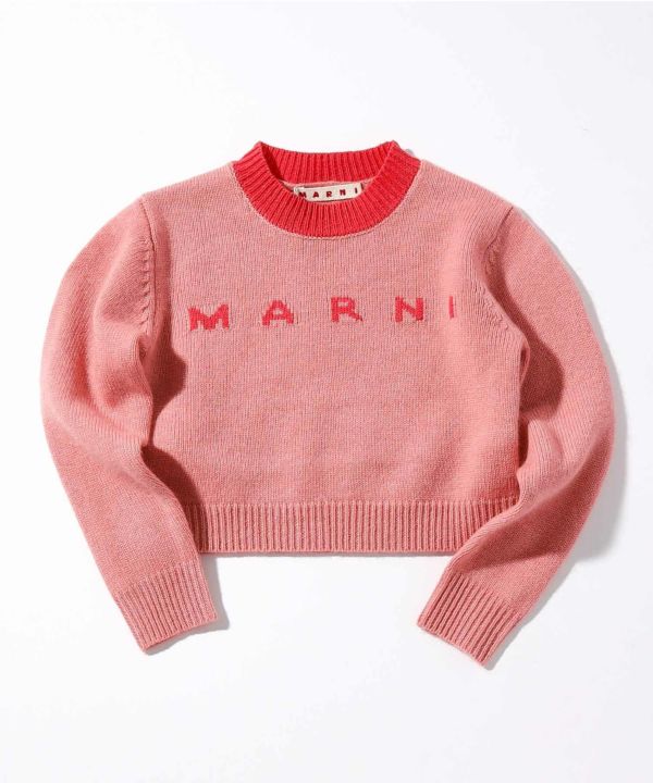 マルニ MARNI ランダムプリーツスカート ネイビー サイズ40 ネイビー-