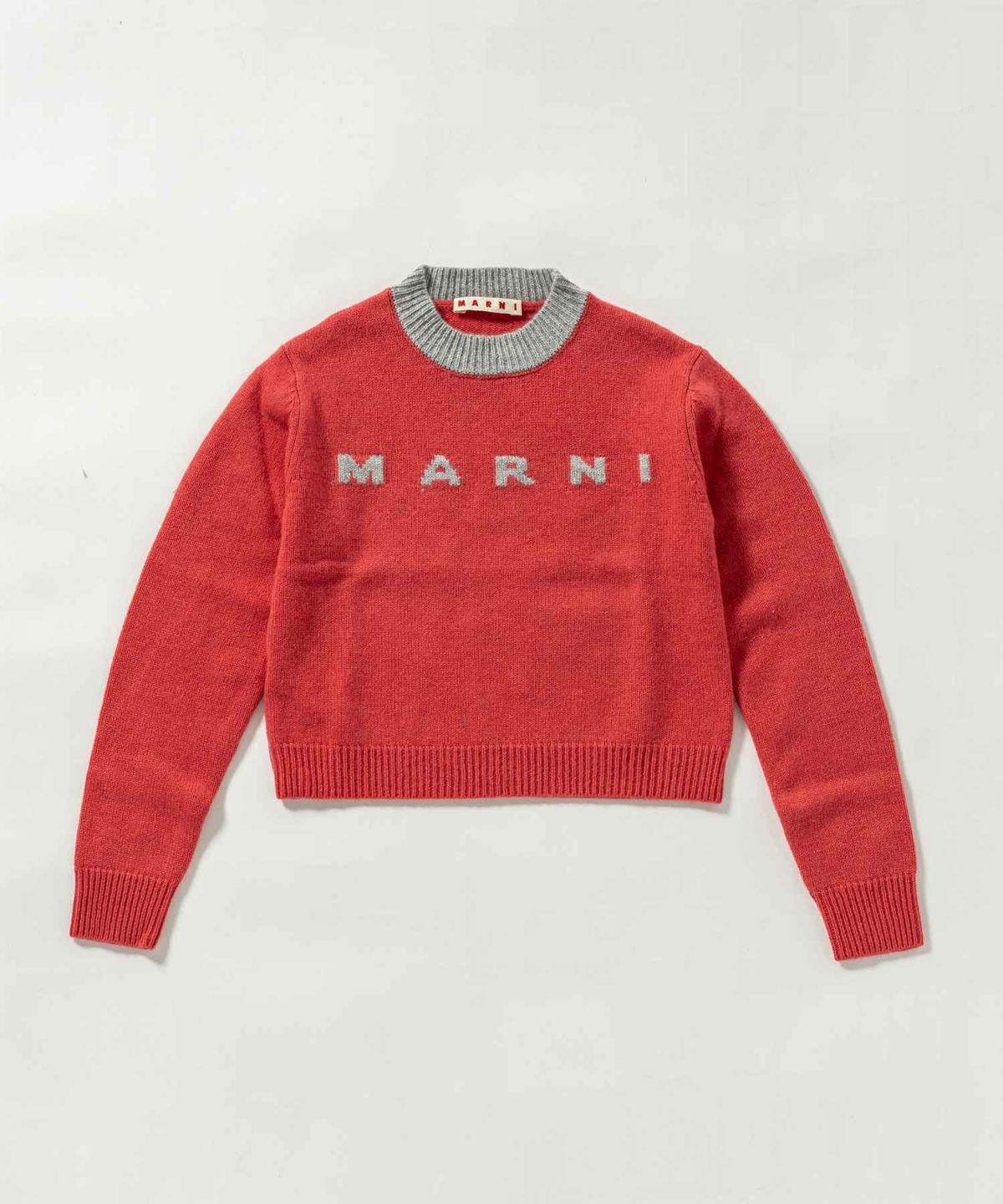 MARNI(マルニ)Kids & Junior ブランドロゴ長袖ニット | SHIFFON公式 