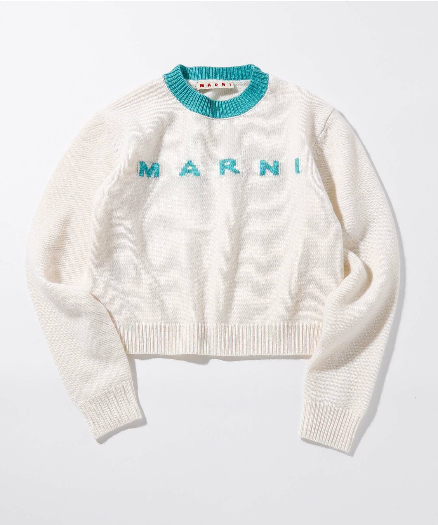 MARNI(マルニ)Kids & Junior ブランドロゴ長袖ニット | SHIFFON公式 