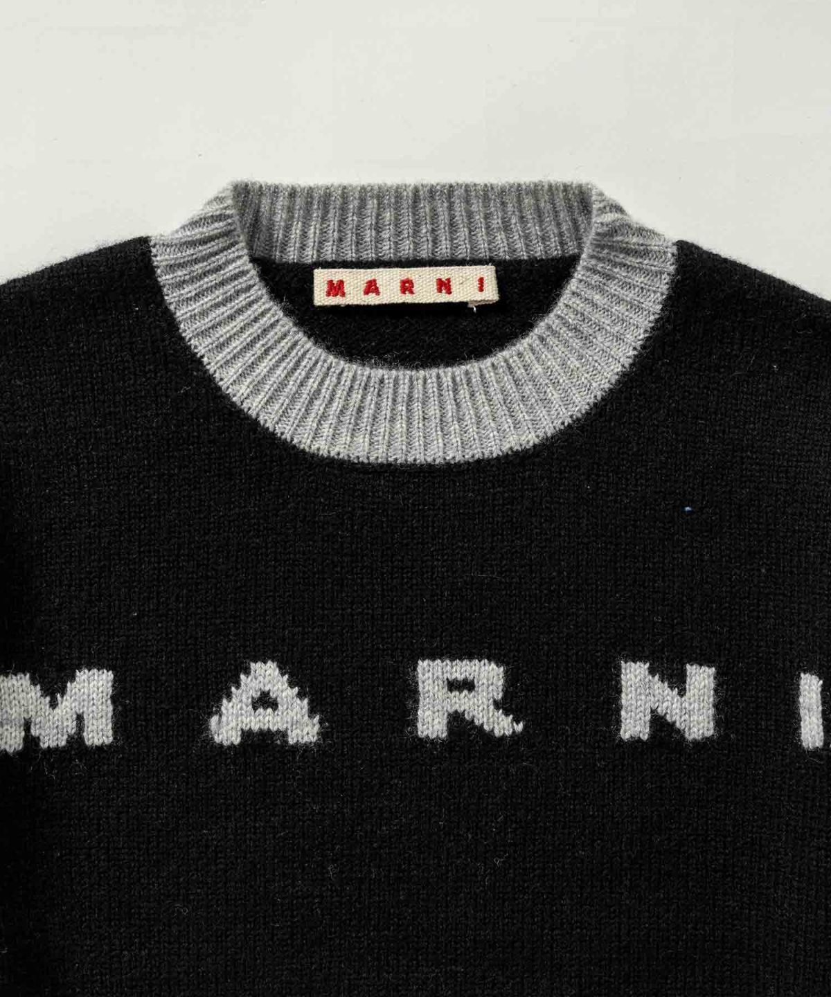 MARNI(マルニ)Kids & Junior ブランドロゴ長袖ニット | SHIFFON