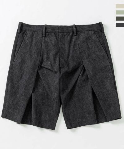 D.Nart.Ampta(ディー・ナート・アンプタ)DRAPING TACK SHORT PANTS 4月