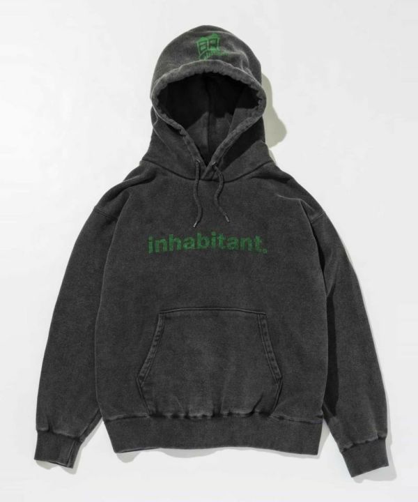 inhabitant(インハビタント)VILLAGERS LOGO HOODIE/パーカー