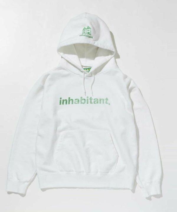 inhabitant（インハビタント）ロゴフーディ VILLAGERS LOGO HOODIE-