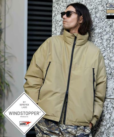 +phenix(プラスフェニックス)GORE DOWN L-7 JACKET / WINDSTOPPER プロダクト by GORE-TEX LABS /ウィンドストッパー/ゴアテックス/ダウンジャケット